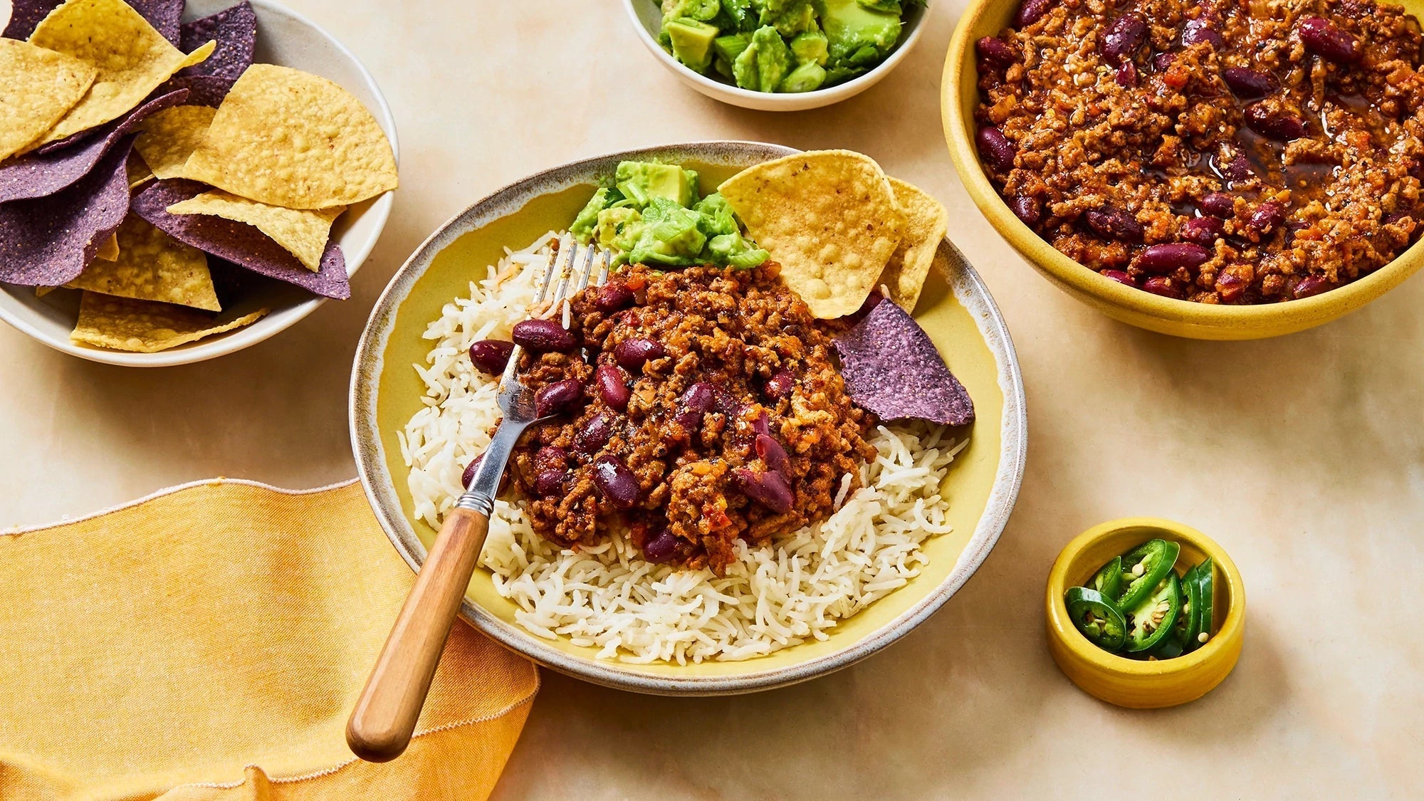 Beef Chilli Con Carne with Red Wine Recipe