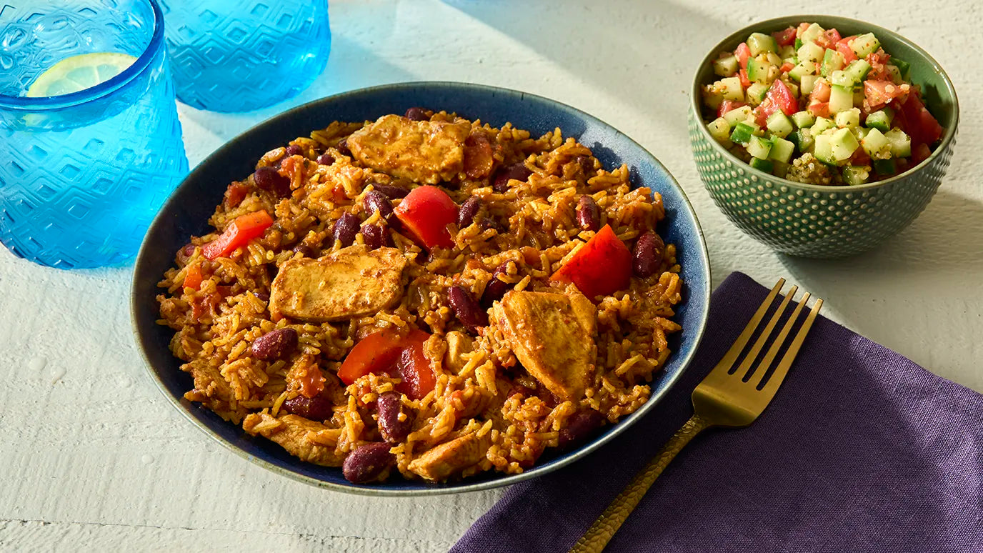 West African Inspired Warming Rice & Beans