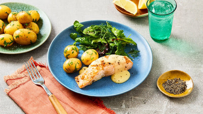Salmon in a Lemon Butter Sauce