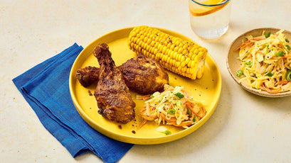 Southern Fried Chicken with Slaw Recipe