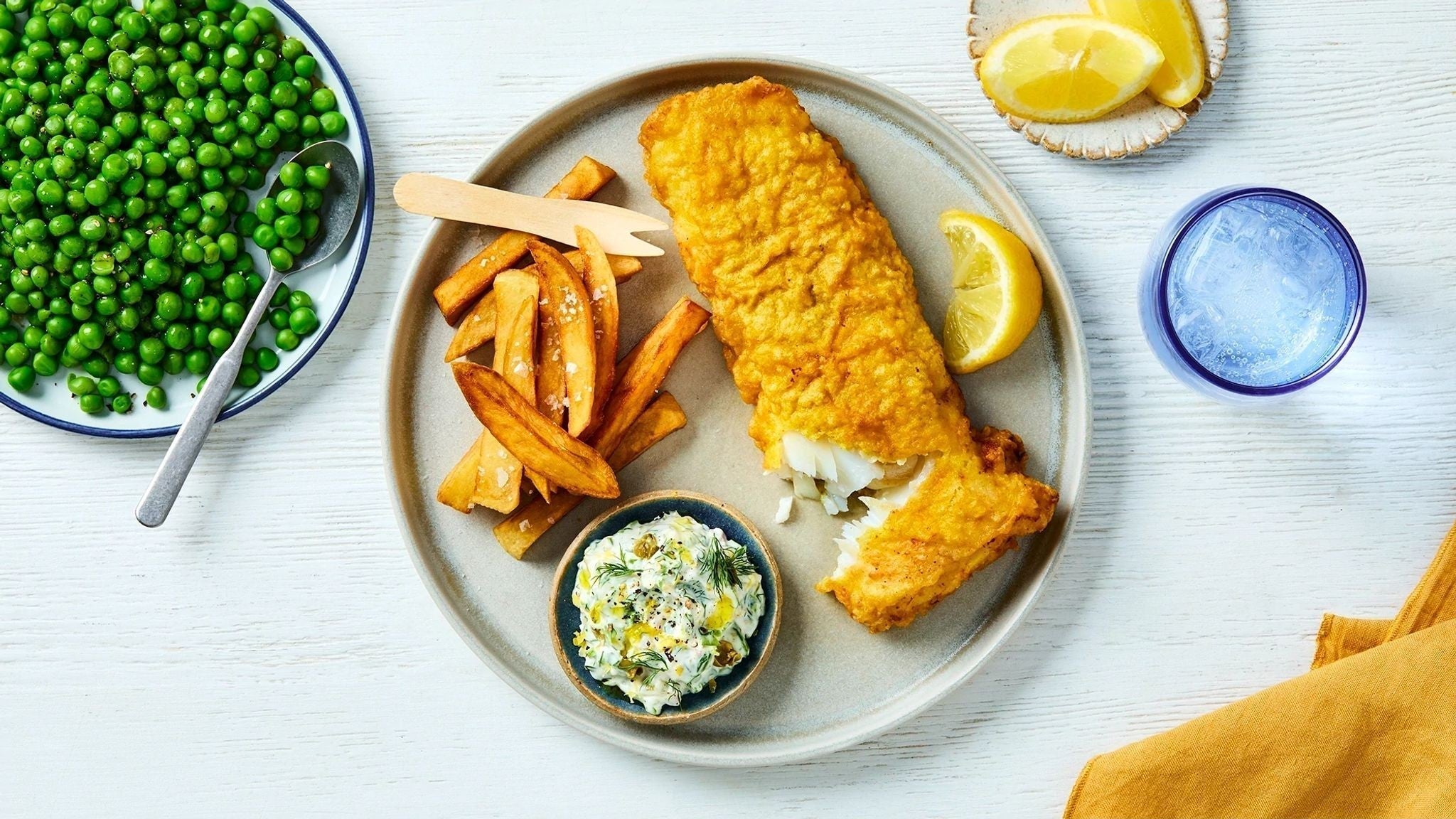 Fish And Chips (With Tartare Sauce) Recipe