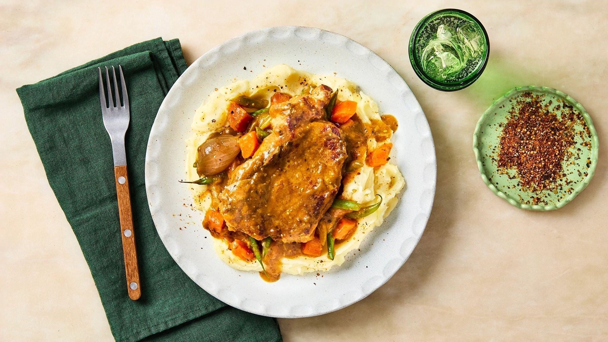 Jamaican Pork Casserole