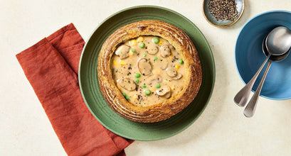Vegetarian Mushroom Stroganoff Soup Recipe