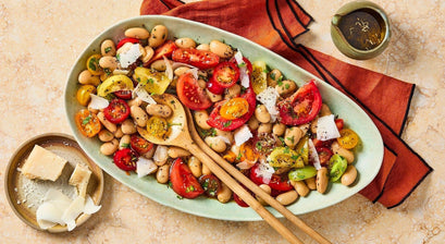 Tuscan White Bean & Tomato Salad with Lemon Vinaigrette