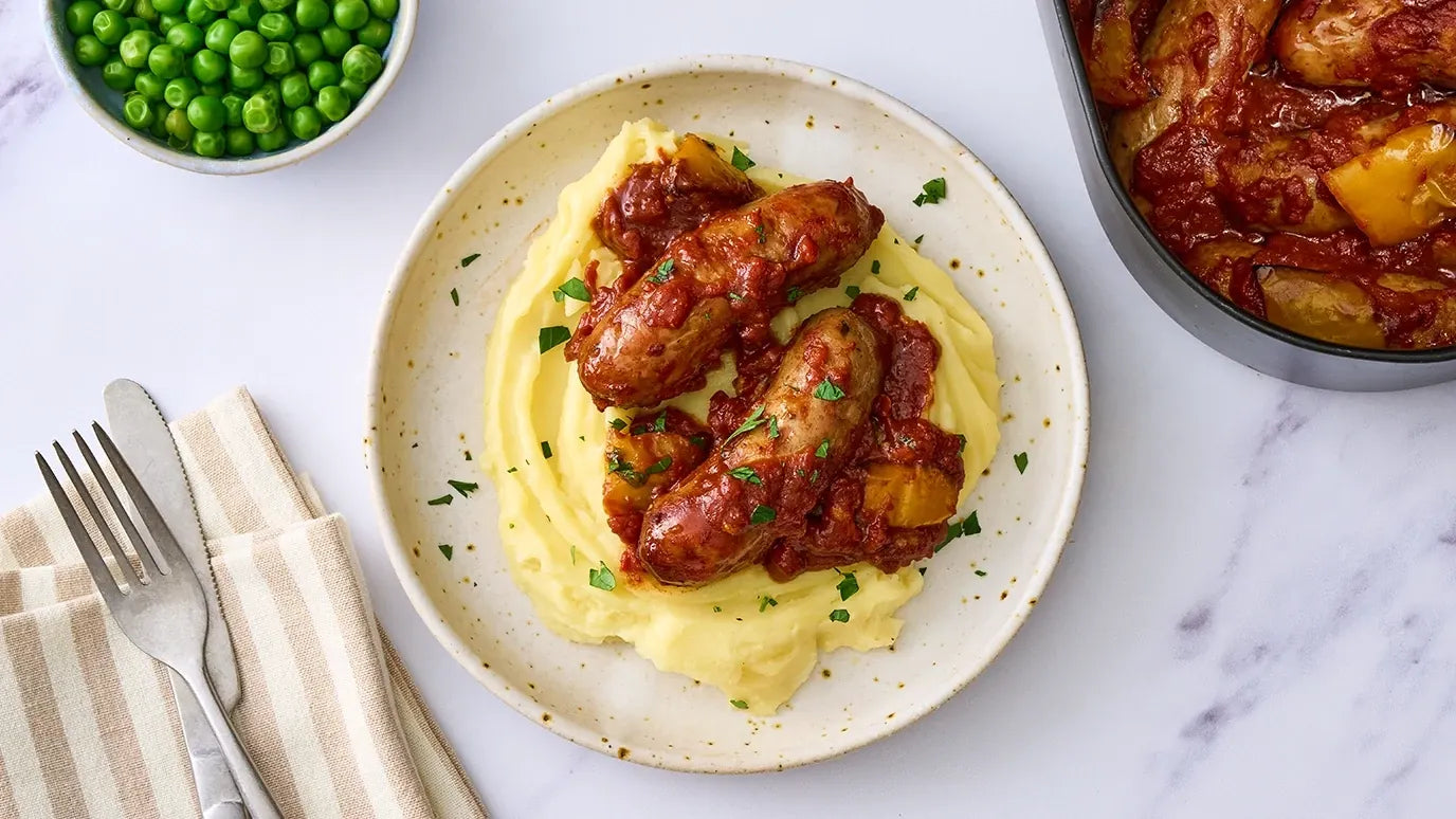 Air-Fry Smoky BBQ Sausages