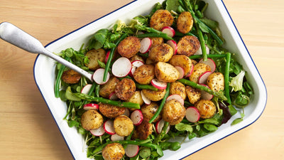 Roasted New Potato and Spring Veg Salad