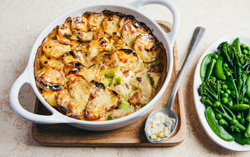 Chicken, Bacon & Potato Pie