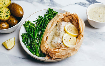 Creamy Lemon and Parsley Cod