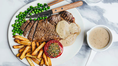 Creamy Peppered Steak