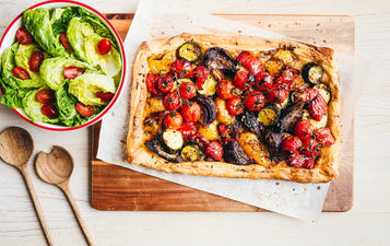 Roasted Vegetable Tart Recipe