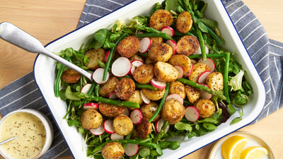Roasted New Potato and Spring Veg Salad