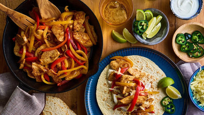Easy Chicken Fajita Wrap Recipe