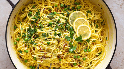 Turmeric and Crushed Chilli Pasta