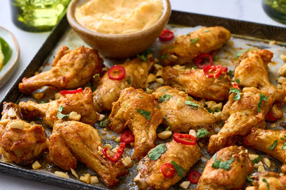 thai sweet chilli chicken wings