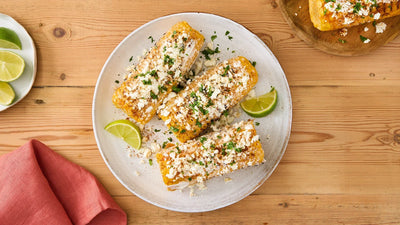 Grilled Mexican-Spiced Corn (Elotes)