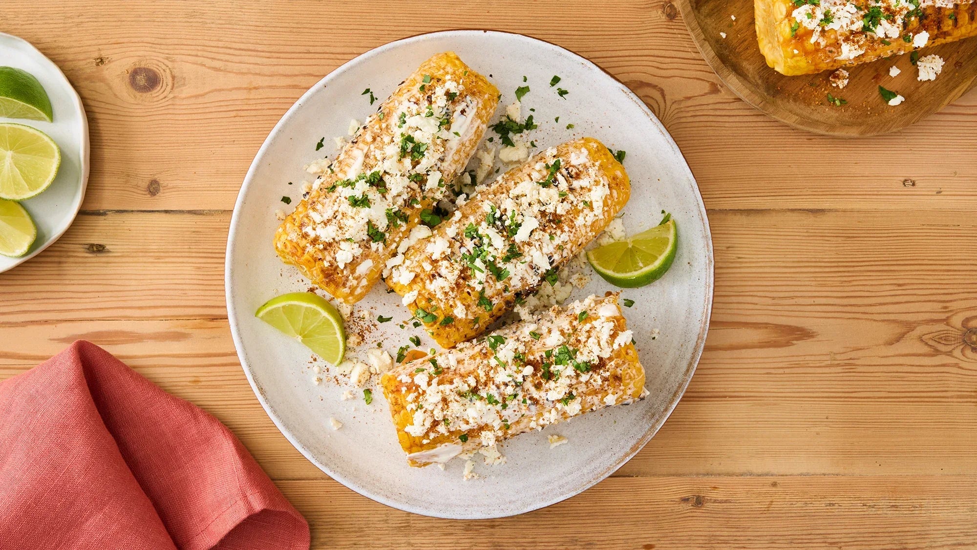 Grilled Mexican-Spiced Corn (Elotes)