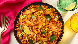 Punchy Chicken & Rice One Pan