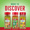 Three McCormick Perfect Pinch seasoning jars with different flavors: Italian, Salad Supreme, and Lemon Pepper.