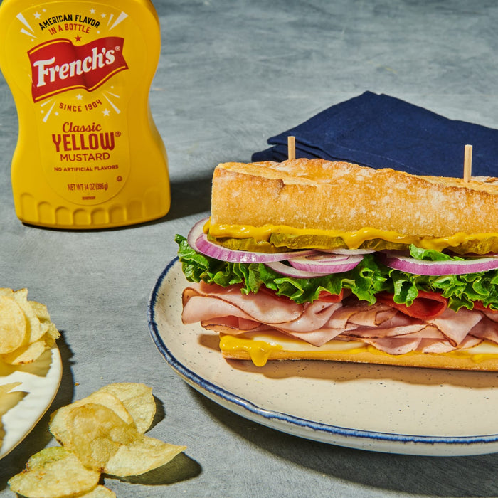 French's Classic Yellow American Mustard 382ml