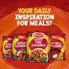 An advertisement from Schwartz offers daily meal inspiration with a lineup of recipe mixes, featuring a packet of Schwartz Somerset Pork Casserole Recipe Mix 36G in the center.