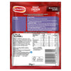 The back of a packet of Schwartz Roast Chicken Gravy Mix 26G provides detailed cooking instructions for both hob and microwave along with a full nutritional values table and ingredient list.