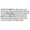 A detailed list of ingredients for Schwartz Roast Chicken Gravy Mix 26G including wheat flour, modified starch, and various seasonings.