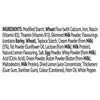 A detailed list of ingredients for Schwartz Lemon Butter Sauce Mix 38G including wheat flour, skimmed milk powder, and natural lemon flavoring.