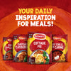 An advertisement for Schwartz meal mixes features a packet of Sa Cottage Pie among other varieties like Chilli and Sausage Casserole, all under the headline, Your daily inspiration for meals!.