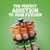 A rotating Spice Rack Engraved Gift Set featuring a variety of Schwartz brand spices like Cumin, Ginger, and Sage against a green background with the text The Perfect Addition To Your Kitchen.