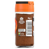 A back view of the Schwartz Ground Cloves 35G Jar showing the barcode and recycling information for the glass jar and plastic cap.