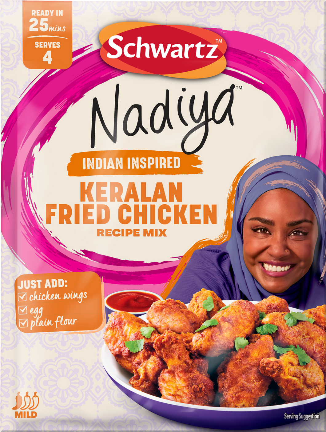 Schwartz x Nadiya Indian Inspired Keralan Fried Chicken Recipe Mix