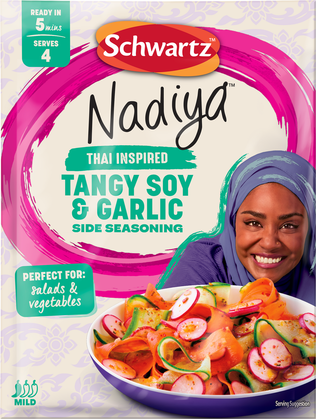 Schwartz x Nadiya Tangy Soy & Garlic Side Seasoning