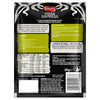 The back of a Schwartz Pizza Express Sa Pe Garlicbasil Creamy Pasta seasoning packet, displaying the ingredients, nutritional information, and cooking instructions.