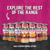 A promotional graphic showcasing a variety of seasonings including Schwartz Af Chinese Cs Sea alongside other air fry flavors to encourage exploring the full range for maximum flavor with minimal effort.