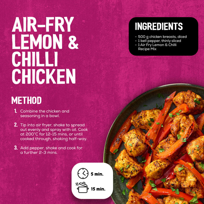 Air-Fry Lemon Chilli Chicken Recipe Mix