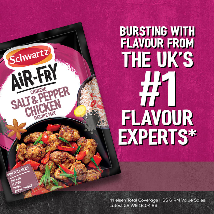 Schwartz Air-Fry Salt & Pepper Chinese Chicken Recipe Mix