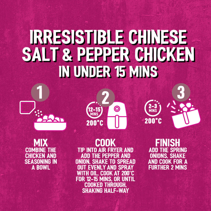 Schwartz Air-Fry Salt & Pepper Chinese Chicken Recipe Mix
