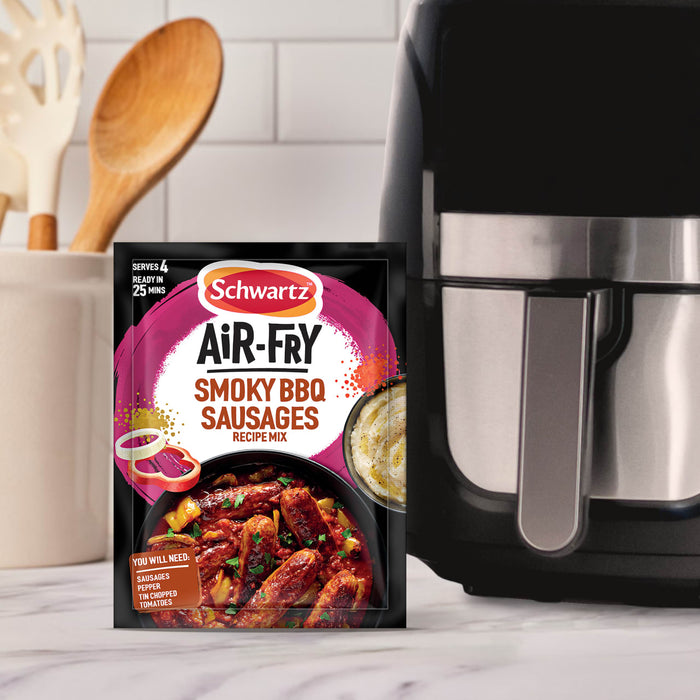 Schwartz Air-Fry Smoky BBQ Sausage Recipe Mix
