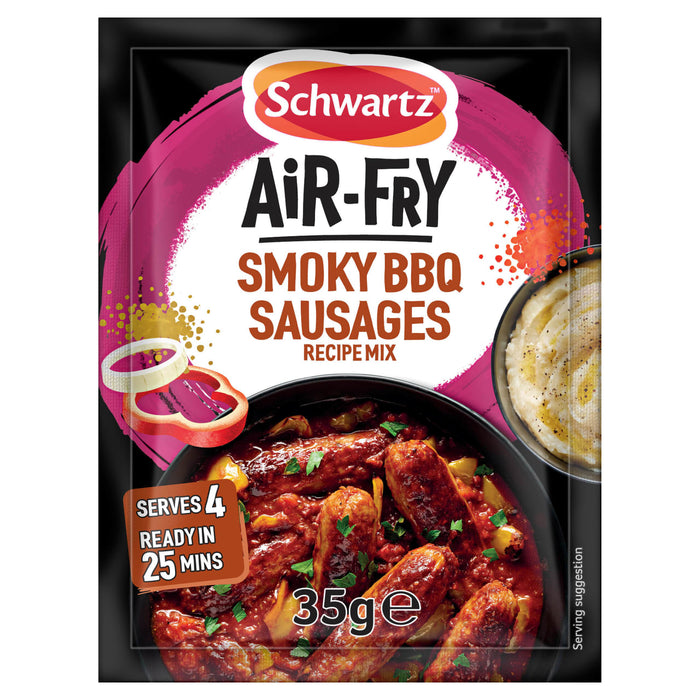 Schwartz Air-Fry Smoky BBQ Sausage Recipe Mix
