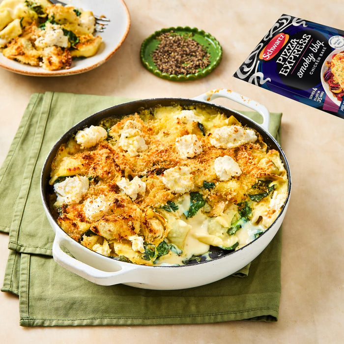 Schwartz Pizza Express Smoky BBQ Chicken Bake