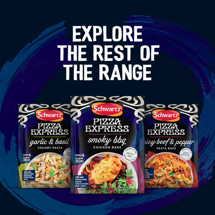 Schwartz Pizza Express Smoky BBQ Chicken Bake