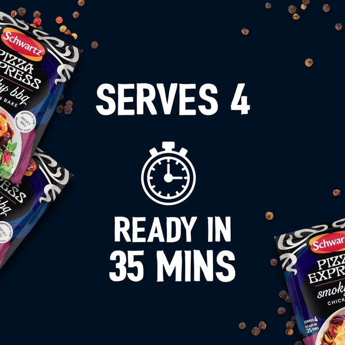 Schwartz Pizza Express Smoky BBQ Chicken Bake