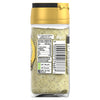 The back of a glass jar of Schwartz Jr Lemon Pepper Seas X6, displaying the nutritional information, barcode, and recycling instructions on the label.