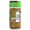A clear glass Schwartz Rubbed Sage 10G Jar with a green cap showing the dried herbs and product information including a barcode and recycling symbols.