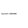 A simple graphic listing the ingredients for Schwartz Cumin Seeds, 35G on a plain white background.