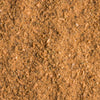 A detailed close up view shows the coarse texture and varied ingredients of Schwartz Fajita Seasoning 46G.