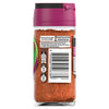 The back of a glass jar of Schwartz Salt, Paprika & Pepper Season All Seasoning 70G, showing the barcode, recycling information, and import details.