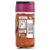 The back of a glass jar of Schwartz Salt, Paprika & Pepper Season All Seasoning 70G, showing the barcode, recycling information, and import details.