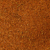 A close up view shows the fine texture and rich reddish brown color of Schwartz Classic Bbq Seasoning 44G.