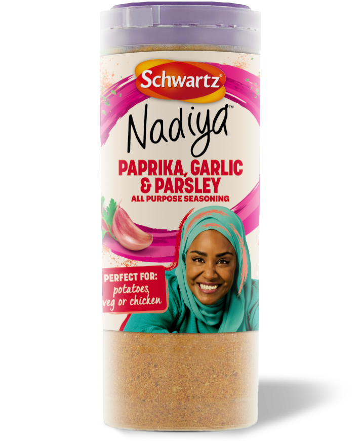 Schwartz x Nadiya Paprika, Garlic & Parsley All Purpose Seasoning